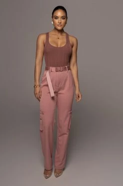 JLUXLABEL SALE DUSTY ROSE MAYLIN PANTS