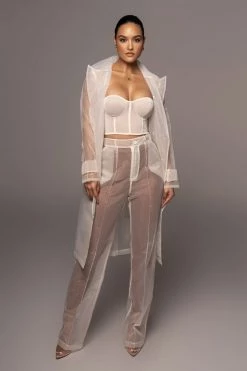 JLUXLABEL BUTTERCREAM LIVY ORGANZA PANT NEW ARRIVALS 21 JLUXLABEL BUTTERCREAM LIVY ORGANZA PANT NEW ARRIVALS