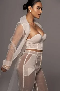 JLUXLABEL BUTTERCREAM JEANNA COAT SALE 27 JLUXLABEL BUTTERCREAM JEANNA COAT SALE