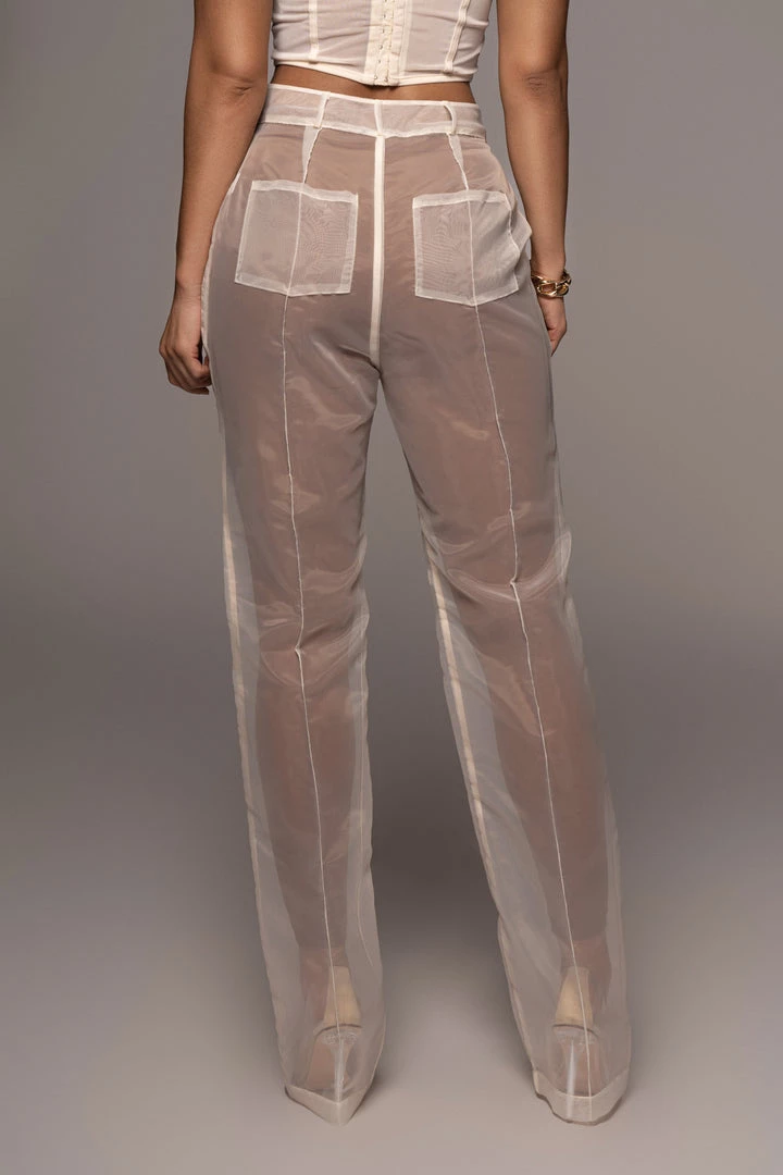 JLUXLABEL BUTTERCREAM LIVY ORGANZA PANT NEW ARRIVALS 15 JLUXLABEL BUTTERCREAM LIVY ORGANZA PANT NEW ARRIVALS