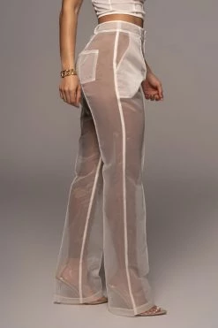 JLUXLABEL BUTTERCREAM LIVY ORGANZA PANT NEW ARRIVALS 28 JLUXLABEL BUTTERCREAM LIVY ORGANZA PANT NEW ARRIVALS