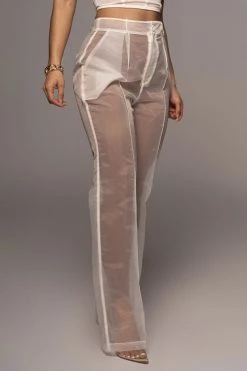 JLUXLABEL BUTTERCREAM LIVY ORGANZA PANT NEW ARRIVALS 19 JLUXLABEL BUTTERCREAM LIVY ORGANZA PANT NEW ARRIVALS