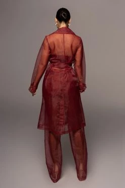 JLUXLABEL BERRY JEANNA COAT 36 JLUXLABEL BERRY JEANNA COAT