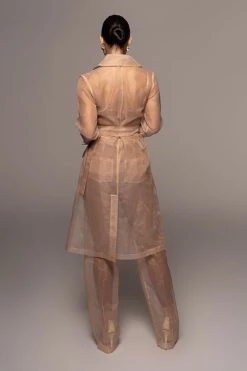 JLUXLABEL TAN JEANNA COAT 25 JLUXLABEL TAN JEANNA COAT