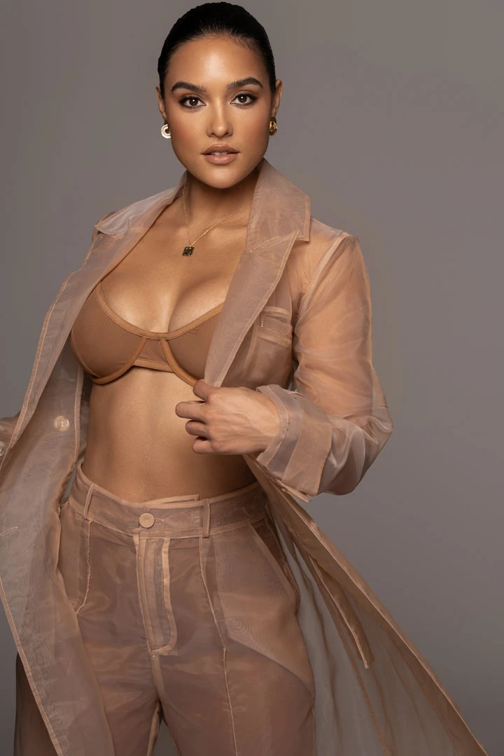 JLUXLABEL TAN JEANNA COAT 10 JLUXLABEL TAN JEANNA COAT