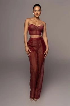 JLUXLABEL BERRY LIVY ORGANZA PANT NEW ARRIVALS 26 JLUXLABEL BERRY LIVY ORGANZA PANT NEW ARRIVALS