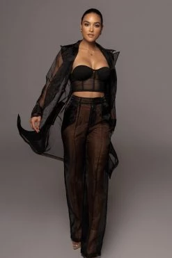 JLUXLABEL NOIR LIVY ORGANZA PANT NEW ARRIVALS 25 JLUXLABEL NOIR LIVY ORGANZA PANT NEW ARRIVALS