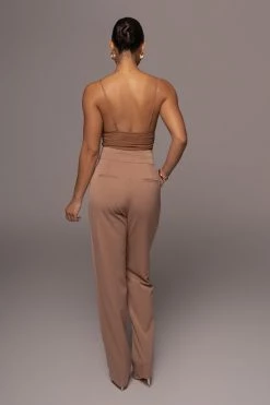 JLUXLABEL SALE TAN AERIN TROUSERS