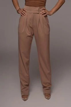 JLUXLABEL SALE TAN AERIN TROUSERS