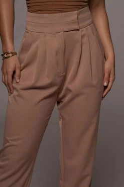 JLUXLABEL SALE TAN AERIN TROUSERS