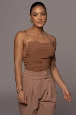 JLUXLABEL SALE TAN AERIN TROUSERS