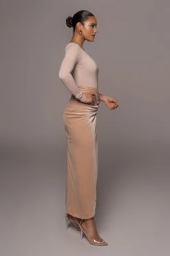 JLUXLABEL CHAMPAGNE DANCE THE NIGHT AWAY SKIRT SALE