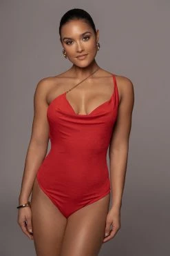 JLUXLABEL RED ROLE MODEL BODYSUIT