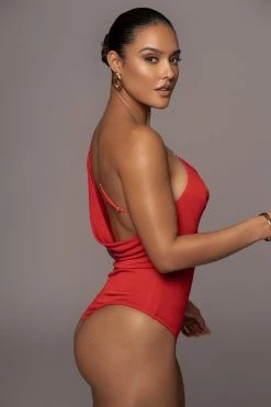 JLUXLABEL RED ROLE MODEL BODYSUIT