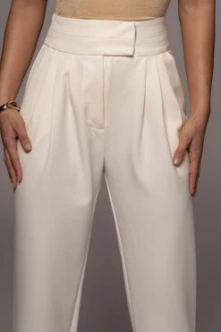 JLUXLABEL BUTTERCREAM AERIN TROUSERS SALE