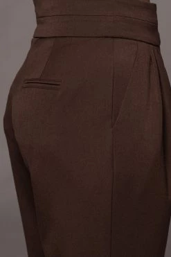 JLUXLABEL SALE CHOCOLATE AERIN TROUSERS
