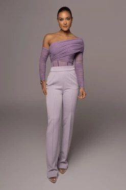 JLUXLABEL SALE PURPLE PALOMA TAILORED TROUSERS 15 JLUXLABEL SALE PURPLE PALOMA TAILORED TROUSERS