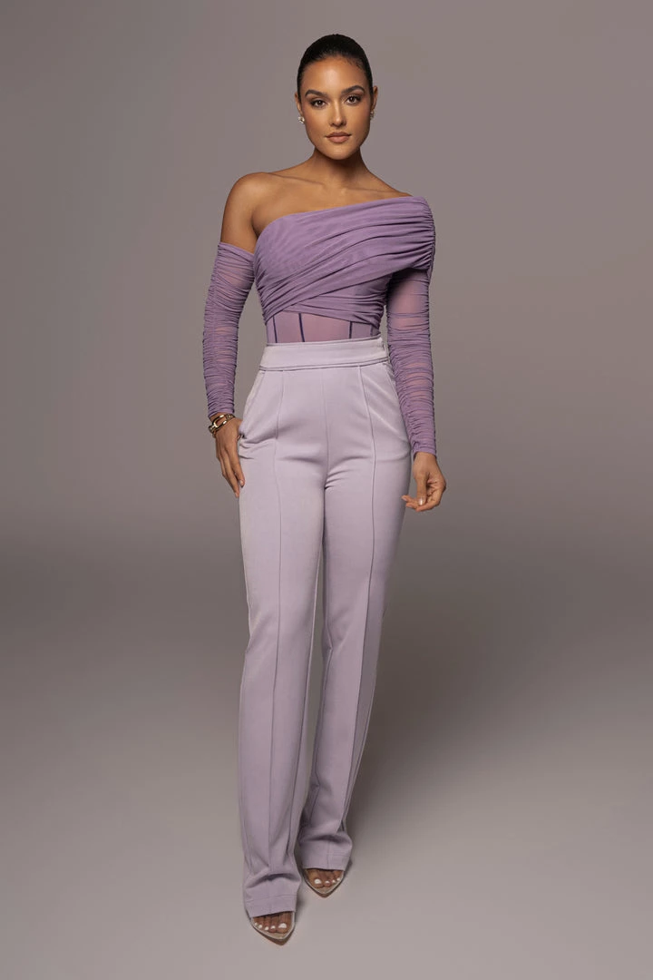 JLUXLABEL SALE PURPLE PALOMA TAILORED TROUSERS 7 JLUXLABEL SALE PURPLE PALOMA TAILORED TROUSERS