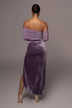 JLUXLABEL SALE PURPLE DANCE THE NIGHT AWAY SKIRT