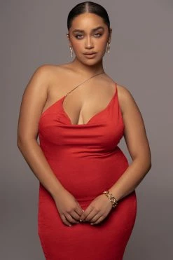 JLUXLABEL RED MODERN MUSE MIDI DRESS GETAWAY WEAR 12 JLUXLABEL RED MODERN MUSE MIDI DRESS GETAWAY WEAR