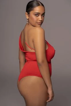 JLUXLABEL RED ROLE MODEL BODYSUIT