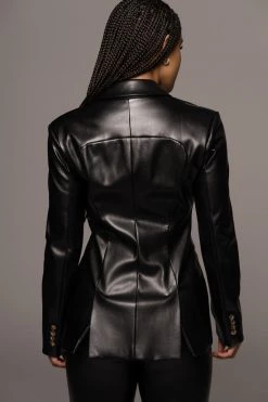 JLUXLABEL SALE NOIR LORIA BLAZER 20 JLUXLABEL SALE NOIR LORIA BLAZER