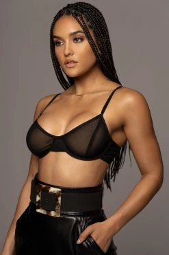 JLUXLABEL BLACK MARILLA SUEDE BELT 17 JLUXLABEL BLACK MARILLA SUEDE BELT