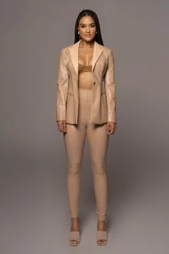 JLUXLABEL SALE BEIGE LORIA BLAZER 12 JLUXLABEL SALE BEIGE LORIA BLAZER