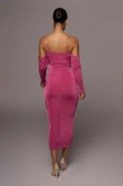 JLUXLABEL BERRY ALL EYES ON YOU DRESS 16 JLUXLABEL BERRY ALL EYES ON YOU DRESS