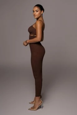 JLUXLABEL CHOCOLATE ELIZA MAXI DRESS 19 JLUXLABEL CHOCOLATE ELIZA MAXI DRESS