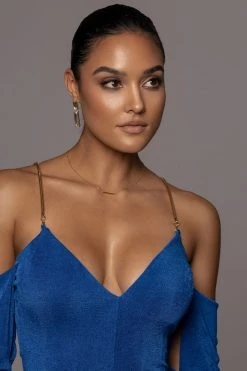 JLUXLABEL BLUE ALL EYES ON YOU DRESS DRESSES