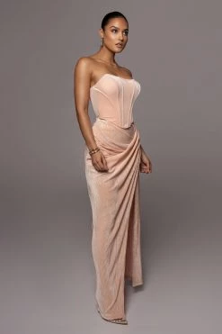 JLUXLABEL BLUSH CITY LIGHTS CORSET 14 JLUXLABEL BLUSH CITY LIGHTS CORSET