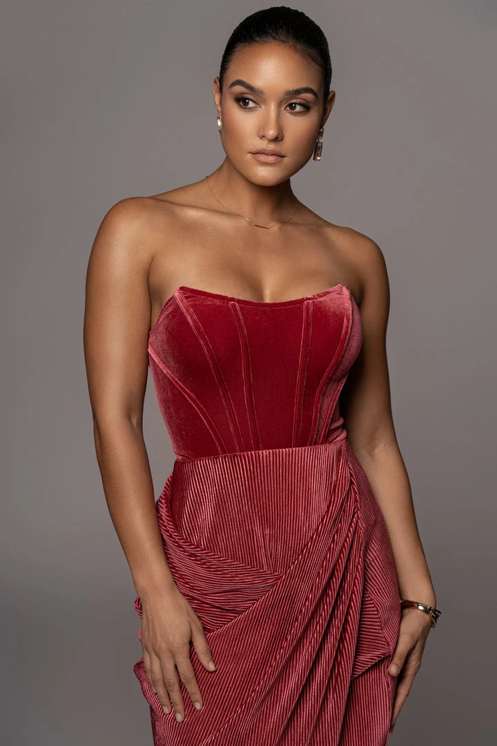 JLUXLABEL BARBERRY CITY LIGHTS CORSET TOPS 4 JLUXLABEL BARBERRY CITY LIGHTS CORSET TOPS