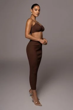 JLUXLABEL CHOCOLATE ELIZA MAXI DRESS 20 JLUXLABEL CHOCOLATE ELIZA MAXI DRESS