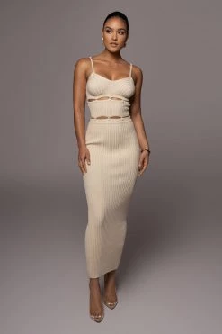 JLUXLABEL BUTTERCREAM ELIZA MAXI DRESS DRESSES