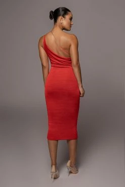 JLUXLABEL RED MODERN MUSE MIDI DRESS GETAWAY WEAR 17 JLUXLABEL RED MODERN MUSE MIDI DRESS GETAWAY WEAR