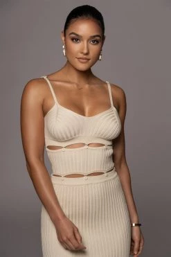 JLUXLABEL BUTTERCREAM ELIZA MAXI DRESS DRESSES 14 JLUXLABEL BUTTERCREAM ELIZA MAXI DRESS DRESSES