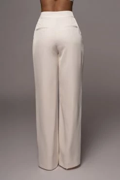 JLUXLABEL BOTTOMS BUTTERCREAM CANDICE TROUSERS