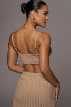 JLUXLABEL DRESSES BEIGE ELIZA MAXI DRESS