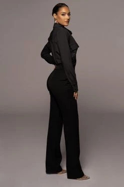 JLUXLABEL NOIR JAXSON BUTTON UP