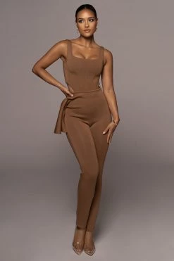 JLUXLABEL LATTE ABRIL HIGH WAIST PANTS