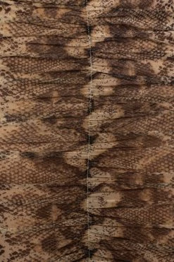 JLUXLABEL SNAKESKIN BOA MOCK NECK SHEER DRESS 29 JLUXLABEL SNAKESKIN BOA MOCK NECK SHEER DRESS