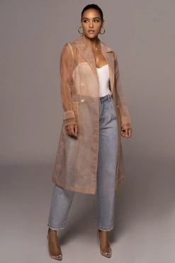 JLUXLABEL TAN JEANNA COAT 18 JLUXLABEL TAN JEANNA COAT