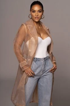 JLUXLABEL TAN JEANNA COAT 17 JLUXLABEL TAN JEANNA COAT