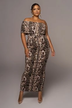 JLUXLABEL COBRA VEDA ONE SHOULDER BODYSUIT