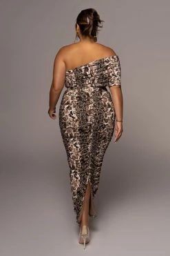 JLUXLABEL COBRA VEDA ONE SHOULDER BODYSUIT