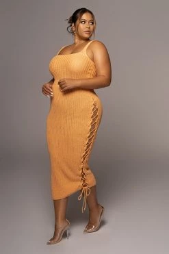 JLUXLABEL NEW ARRIVALS Apricot Bare It All Skirt Set 25 JLUXLABEL NEW ARRIVALS Apricot Bare It All Skirt Set