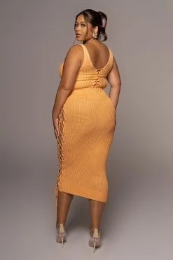 JLUXLABEL NEW ARRIVALS Apricot Bare It All Skirt Set 31 JLUXLABEL NEW ARRIVALS Apricot Bare It All Skirt Set