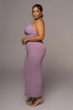 JLUXLABEL PURPLE SOUL SEARCHING DRESS NEW ARRIVALS