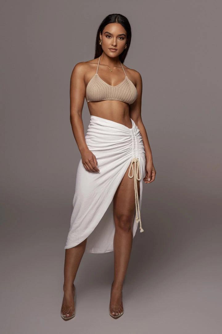 JLUXLABEL IVORY SPRING RUCHED LINEN SKIRT NEW ARRIVALS 10 JLUXLABEL IVORY SPRING RUCHED LINEN SKIRT NEW ARRIVALS